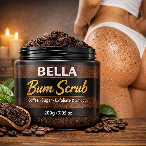 Bella bum body scrub - &,